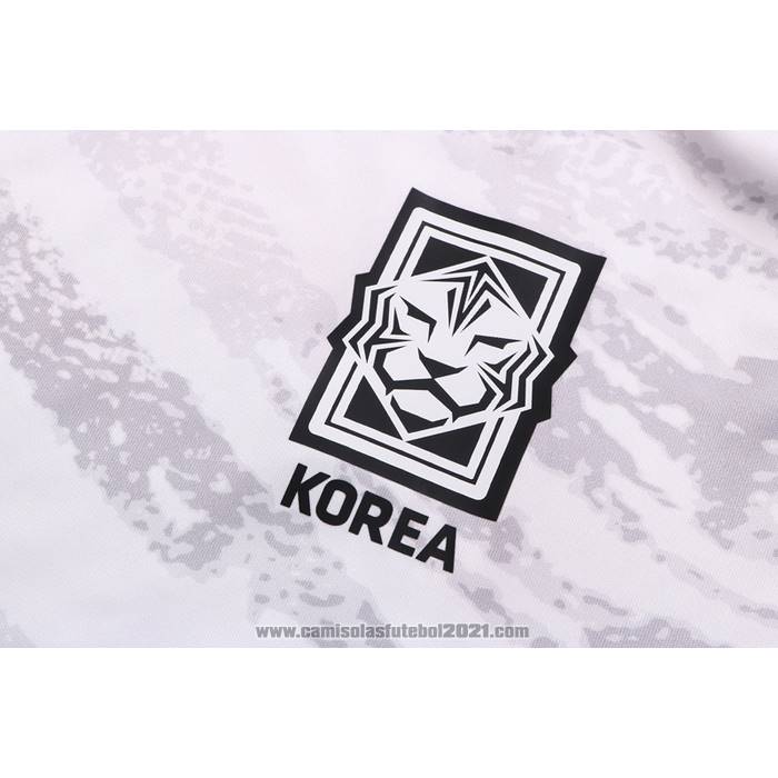 Camisola de Treinamento Coreia do Sul 2022-2023 Branco